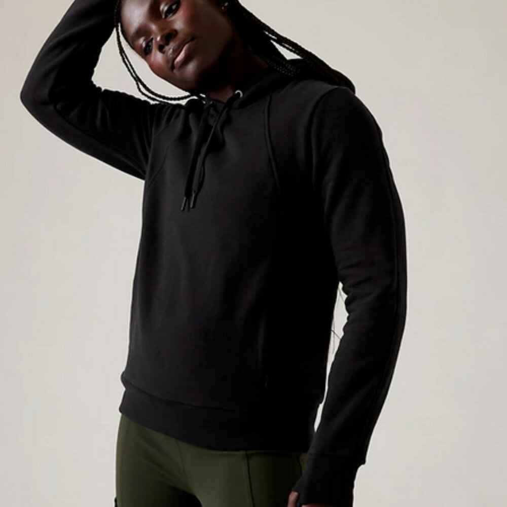 NWT Athleta Retroplush Revive Hoodie Sweatshirt Medium
